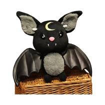 Brinquedo De Pelúcia Demônio Morcego De Quatro Cores De 30cm, Presente Macio Para O Halloween Para