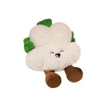 Brinquedo de pelúcia, desenho animado, couve-flor, vegetais recheados de 15 cm Brinquedo de pelúcia, desenho animado, couve-flor, vegetais recheados de 15 cm