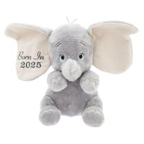 Brinquedo de pelúcia Disney Store Dumbo 'Born in 2025' para bebês