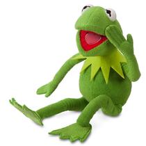 Brinquedo de pelúcia Disney Store Kermit the Frog para crianças de 40 cm