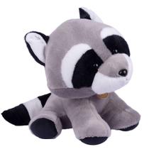 Brinquedo de pelúcia Doll Head Shaking Raccoon 15 cm em algodão e pelúcia Brinquedo de pelúcia Doll Head Shaking Raccoon 15 cm em algodão e pelúcia