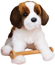 Brinquedo de pelúcia Douglas Oma St. Bernard Dog de pelúcia 28cm
