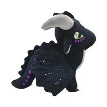 Brinquedo De Pelúcia Dragão Preto Wings of Fire, Animal De Pelúcia Macio Para Decoração De Quarto De Brinquedo De Pelúcia Dragão Preto Wings of Fire, Animal De Pelúcia Macio Para Decoração De Quarto De