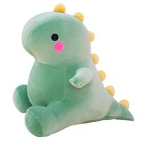 Brinquedo de pelúcia DUANMUL Cute Fat Dinosaur para crianças de 20 cm verde Brinquedo de pelúcia DUANMUL Cute Fat Dinosaur para crianças de 20 cm verde
