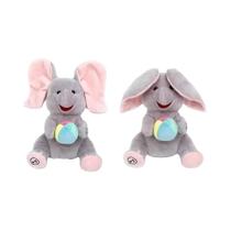 Brinquedo De Pelúcia Elefante Interativo Musical Cantante Para Bebês, Presente Para Treinamento De