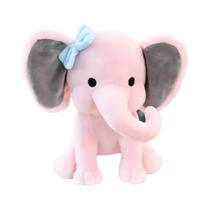 Brinquedo De Pelúcia Elefante Macio E Fofo, Companheiro De Sono Calmante Para Bebês E Crianças,