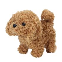 Brinquedo de pelúcia elétrico Teddy será chamado de brinquedo infantil de cachorro robô inteligente ambulante