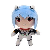 Brinquedo de pelúcia Evangelion Ayanami Rei azul claro 22cm Brinquedo de pelúcia Evangelion Ayanami Rei azul claro 22cm