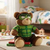 Brinquedo De Pelúcia Fantasia Urso Musculoso 20cm Presente Brinquedo De Pelúcia Fantasia Urso Musculoso 20cm Presente