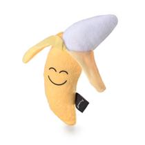 Brinquedo de Pelúcia Foodies Banana Mimo Básico para Gatos - PP153 - Multilaser