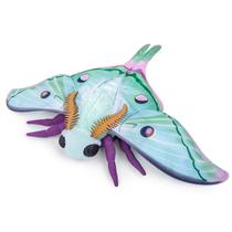 Brinquedo de pelúcia Frankiezhou Home Luna Moth 66 cm, presente realista para crianças