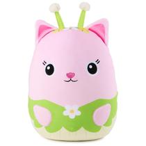 Brinquedo de pelúcia Gabby's Dollhouse Kitty Fairy Squishy 30 cm rosa/verde