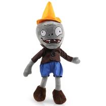 Brinquedo de pelúcia genérico PVZ Brinquedos de pelúcia Conehead Zombie 30cm Brinquedo de pelúcia genérico PVZ Brinquedos de pelúcia Conehead Zombie 30cm