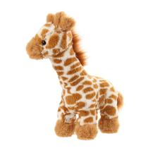 Brinquedo de Pelúcia Girafa Marrom - 30cm - Macio e Acolhedor