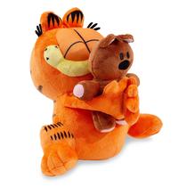 Brinquedo de pelúcia Golden Bell Studios Garfield Holding Pooky 30cm