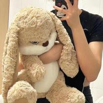 Brinquedo De Pelúcia Grande Coelho Furioso Fofo Kawaii Boneco De Animal Macio Decoração De Quarto Brinquedo De Pelúcia Grande Coelho Furioso Fofo Kawaii Boneco De Animal Macio Decoração De Quarto