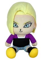 Brinquedo de pelúcia Great Eastern Entertainment Dragon Ball Super- Androld 18 com 7 cm