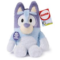 Brinquedo de pelúcia GUND Bluey Sustainably Soft para crianças e bebês de 13 polegadas