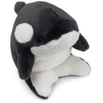 Brinquedo de pelúcia GUND Flynn Orca Whale 25 cm preto/branco por mais de 1 ano Brinquedo de pelúcia GUND Flynn Orca Whale 25 cm preto/branco por mais de 1 ano