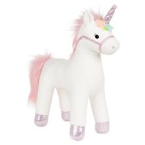 Brinquedo de pelúcia GUND Lily Rose Unicorn 38 cm branco