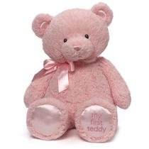 Brinquedo de pelúcia GUND My First Teddy Bear ultramacio para bebês rosa Brinquedo de pelúcia GUND My First Teddy Bear ultramacio para bebês rosa