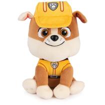 Brinquedo de pelúcia GUND PAW Patrol Rubble em construção exclusiva