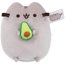 Brinquedo de pelúcia GUND Pusheen Snackable Abacate 24 cm cinza