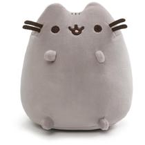 Brinquedo de pelúcia GUND Pusheen The Cat Squisheen Sitting Pose de 15 cm