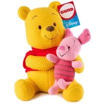 Brinquedo de Pelúcia Gund - Winnie the Pooh & Piglet - Oficial Disney