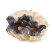 Brinquedo de pelúcia Hand Puppet Folkmanis Giant Clam Sea Life