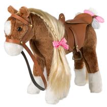 Brinquedo de pelúcia Horse HollyHome Pretty Plush Toy 28 cm marrom Brinquedo de pelúcia Horse HollyHome Pretty Plush Toy 28 cm marrom