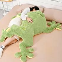 Brinquedo de pelúcia Huniupore Large Green Frog de 120 cm Brinquedo de pelúcia Huniupore Large Green Frog de 120 cm