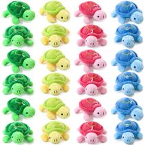 Brinquedo de pelúcia HyDren Small Turtle Plush, 24 unidades para crianças Brinquedo de pelúcia HyDren Small Turtle Plush, 24 unidades para crianças