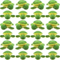 Brinquedo de pelúcia HyDren Small Turtle Plush de 8 cm para crianças, 24 unidades Brinquedo de pelúcia HyDren Small Turtle Plush de 8 cm para crianças, 24 unidades