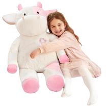 Brinquedo de pelúcia IKASA Giant Cow 75 cm para crianças Brinquedo de pelúcia IKASA Giant Cow 75 cm para crianças
