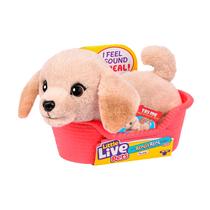 Brinquedo de pelúcia interativo Little Live Pets Mini Buddy Retriever