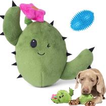 Brinquedo de pelúcia interativo para cães Barkbox Consuela Cactus Large