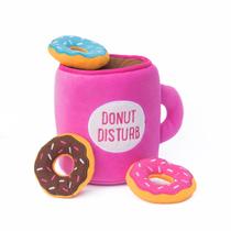 Brinquedo de Pelúcia Interativo para Cães ZippyPaws Burrow com Donuts Que Fazem Barulho