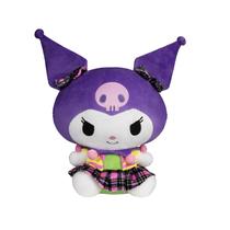 Brinquedo de pelúcia Jazwares Hello Kitty and Friends Kuromi Neon 30cm