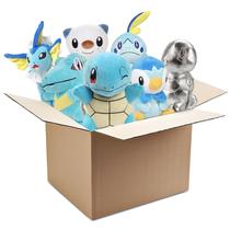 Brinquedo de pelúcia Jazwares Pokémon Water Type 8, sortido, pacote com 3 ou mais