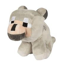 Brinquedo de pelúcia JINX Minecraft Baby Wolf Grey 20cm
