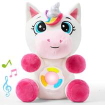 Brinquedo de pelúcia JOYIN Musical Unicorn com luz e música por mais de 6 meses Brinquedo de pelúcia JOYIN Musical Unicorn com luz e música por mais de 6 meses