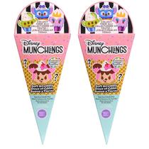 Brinquedo de pelúcia Just Play Disney Munchlings, pacote com 2 polegadas Brinquedo de pelúcia Just Play Disney Munchlings, pacote com 2 polegadas