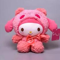 Brinquedo De Pelúcia Kawaii De 25Cm Sanrio Kuromi Mymelody Cinnamoroll Almofada De Animal De Pelúcia