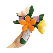 Brinquedo De Pelúcia Kawaii Em Forma De Buquê De Tulipas, Boneca Macia Para Meninas, Presente De