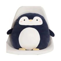 Brinquedo De Pelúcia Kawaii Em Forma De Lagosta, Pinguim E Panda, Almofada De Desenho Animado,