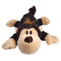 Brinquedo de pelúcia KONG Cozie Funky Monkey Squeaky para cães de médio porte