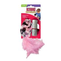 Brinquedo de Pelúcia Kong Refillables Field Mouse com Catnip para Gatos