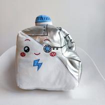 Brinquedo de pelúcia Lankybox Cyborg com moldes decorativos leves para copos de leite