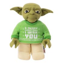 Brinquedo de Pelúcia LEGO Star Wars Yoda - Edição Natalina com Suéter